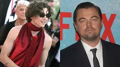 Leonardo DiCaprio. Timothée Chalamet Leonardo DiCaprio. Timothée Chalamet