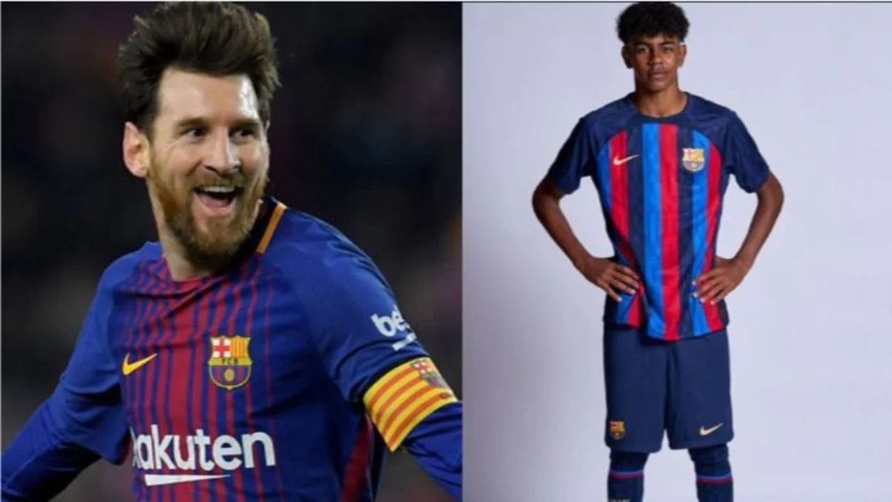 Lionel Messi, Barcelona, fútbol, deportes, FC Barcelona, Lamine Yamal
