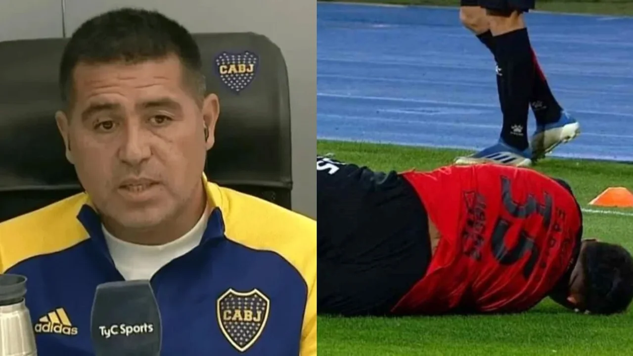 Juan Román Riquelme Facundo Farías Boca Juniors