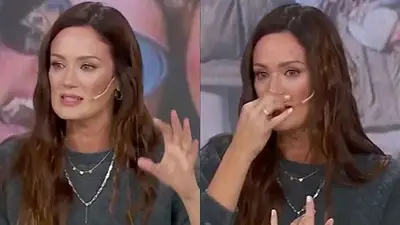 Paula Chaves sorprendida, impactada, emocionada Paula Chaves sorprendida, impactada, emocionada