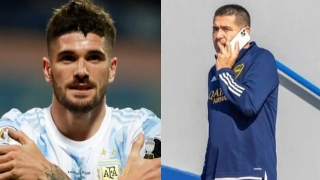 Rodrigo De Paul, Boca, Juan Román Riquelme, fútbol argentino, deportes, Selección Argentina