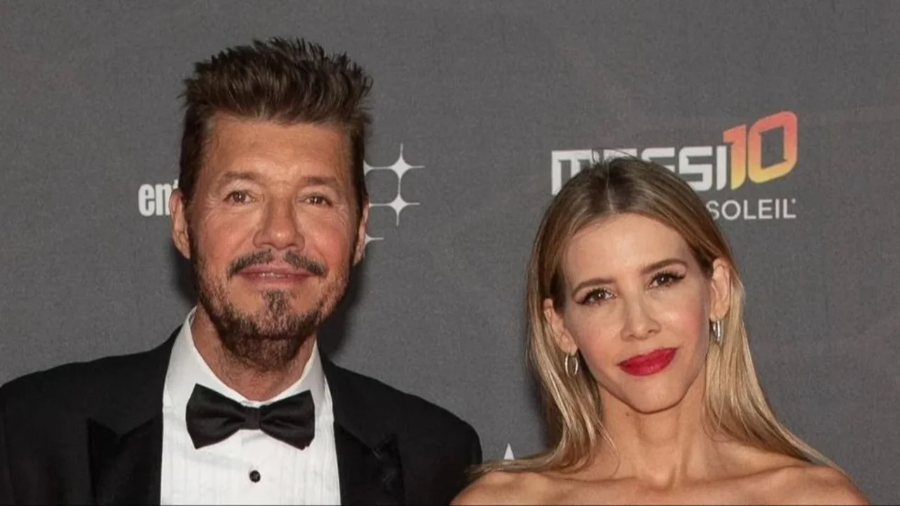 Marcelo Tinelli. Guillermina Valdés