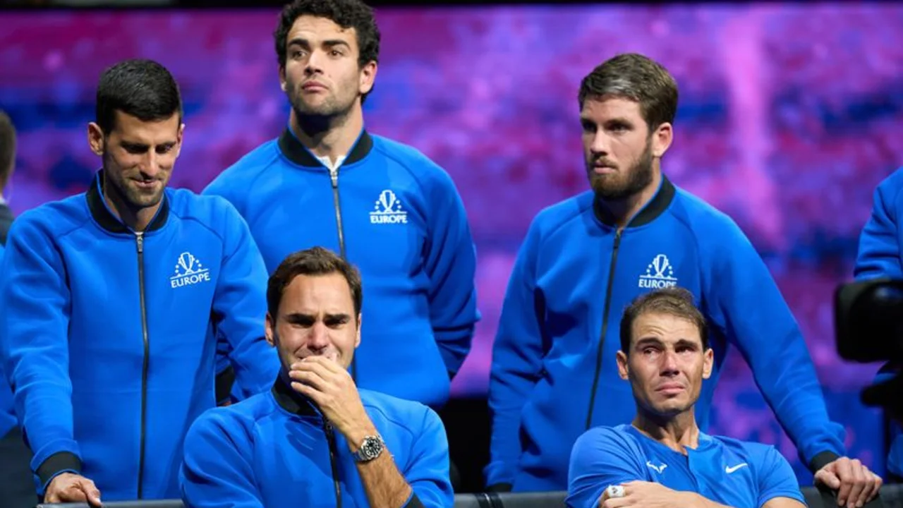 Nadal se retira de la Laver Cup tras el dobles con Federer
