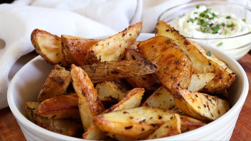 Papas españolas crocantes al horno, receta de cocina