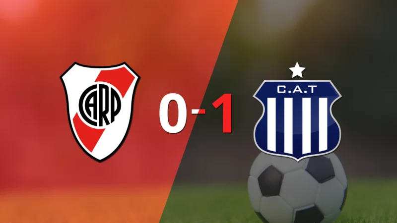 Talleres derrotó a River Plate 1 a 0