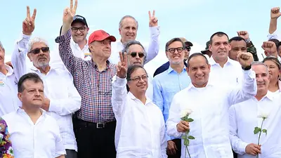 Paso histórico para Colombia y Venezuela: reabrieron sus fronteras después de 7 años Paso histórico para Colombia y Venezuela: reabrieron sus fronteras después de 7 años