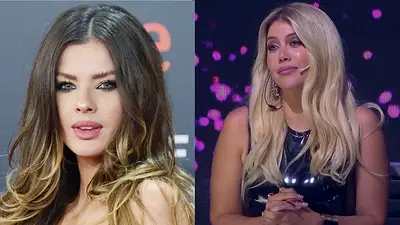 Wanda Nara y "La China" Suárez. Wanda Nara y "La China" Suárez.