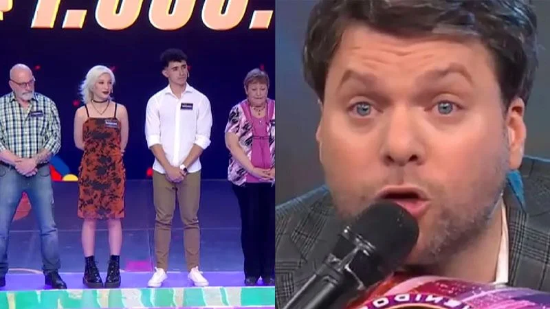 Participante lanzó un fuerte insulto en Los 8 Escalones y sorprendió a Guido Kaczka