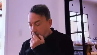 Aníbal Pachano emocionado Aníbal Pachano emocionado