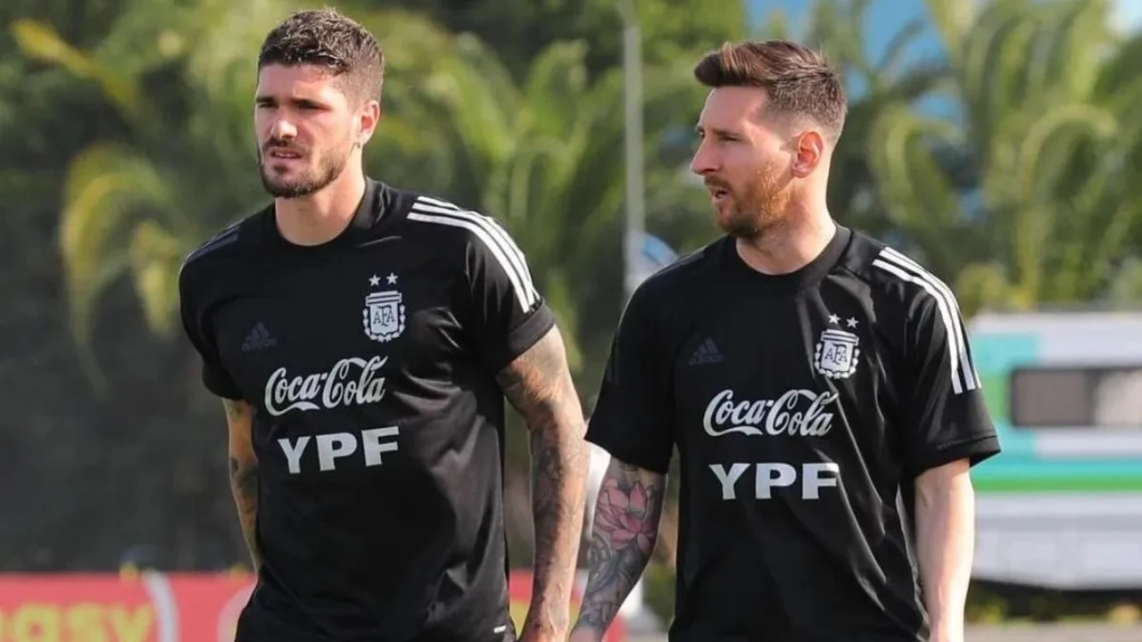 Lionel Messi, Rodrigo De Paul, Selección Argentina, Jamaica, fútbol, deportes, amistoso
