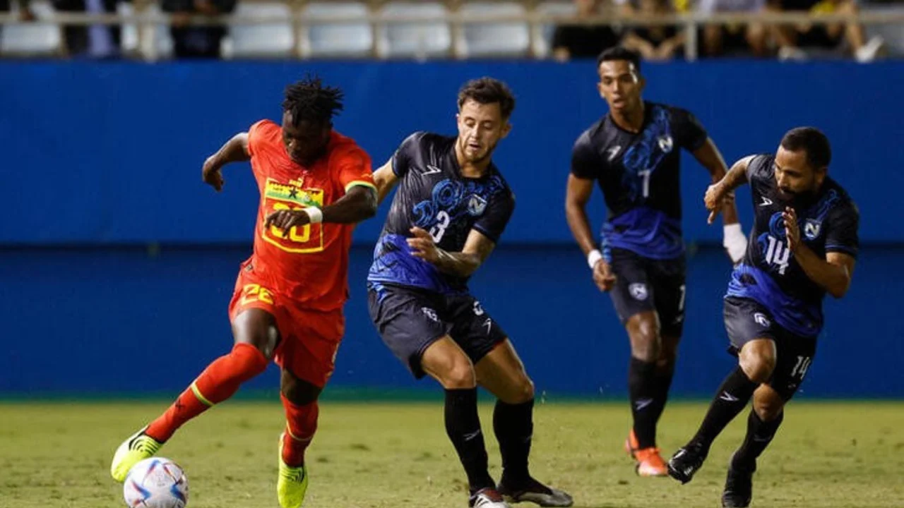 Ghana vence 1-0 a Nicaragua mientras afina detalles pensando en el Mundial