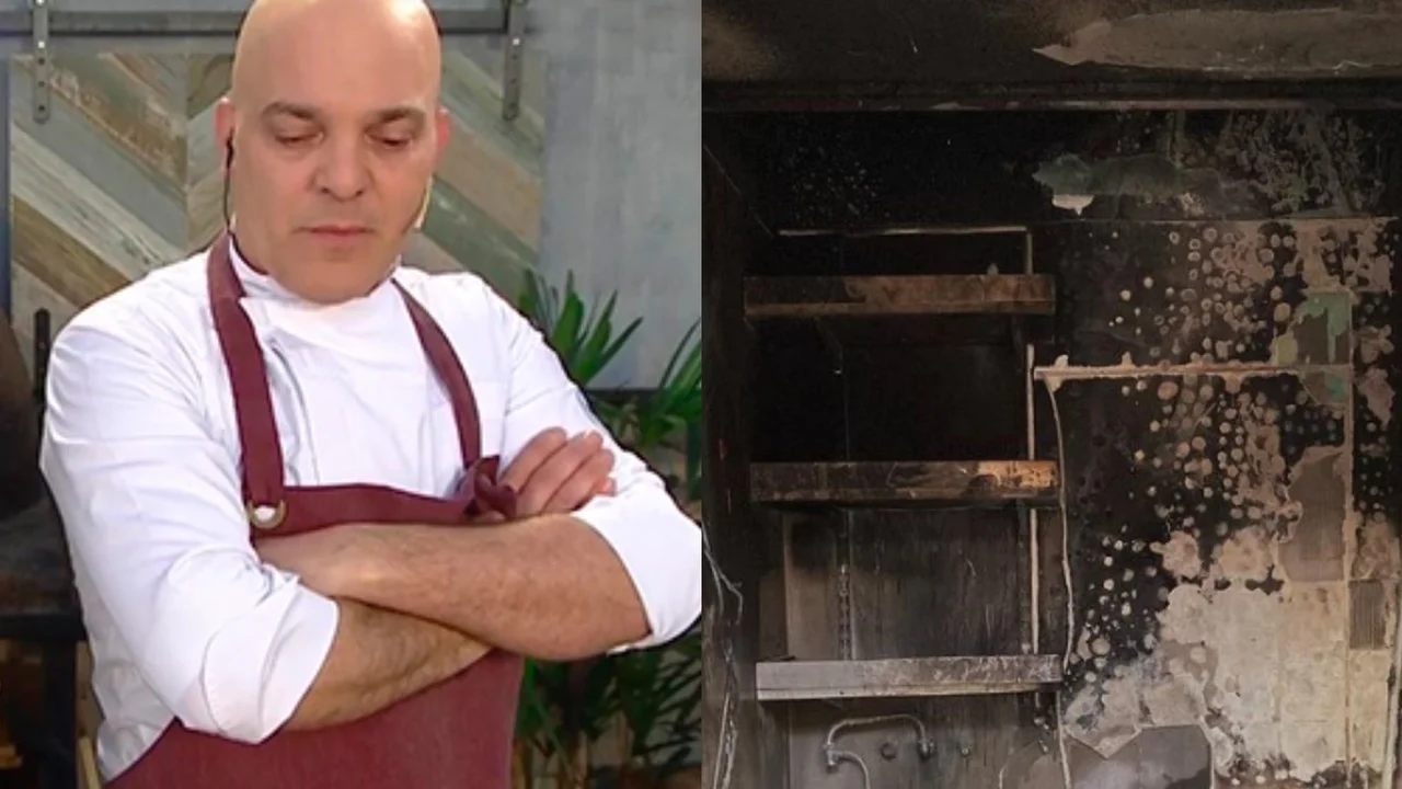 Santiago Giorgini sufrió un dramático incendio su casa mientras dormía: "¡Estamos vivos!"