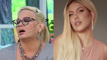 Carmen Barbieri se burló de Wanda Nara y la imitó en vivo: "Hace así"