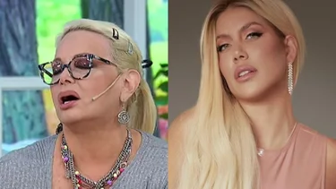 Carmen Barbieri se burló de Wanda Nara y la imitó en vivo: "Hace así"