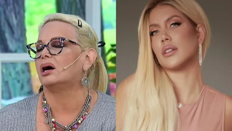 Carmen Barbieri. Wanda Nara