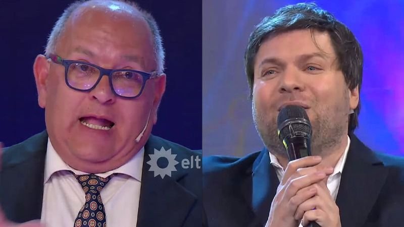 Guido Kaczka se rie de un participante de Los 8 Escalones