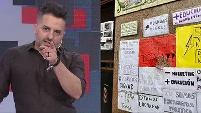 Ángel De Brito habló sobre la toma de colegios Ángel De Brito habló sobre la toma de colegios