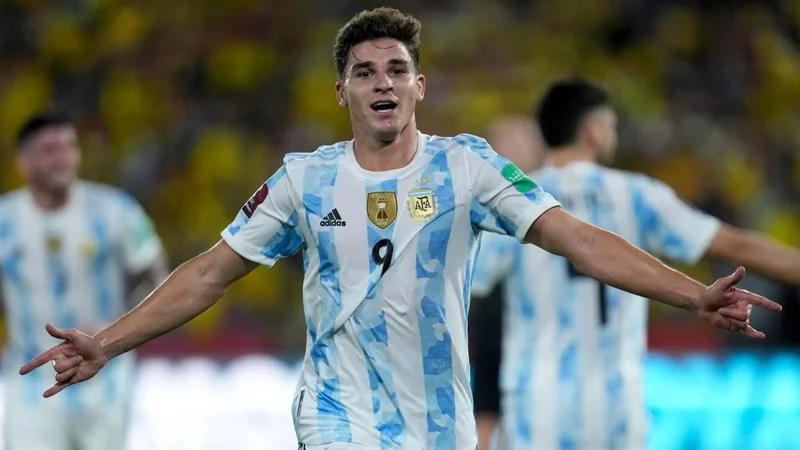 Julián Álvarez, Selección Argentina, River, Selección Argentina, fútbol, Manchester City, deportes
