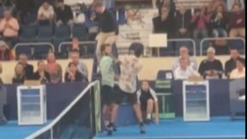 Tenis, Challenger de Orleans, Francia, Corentin Moutet, Adrian Andreev.