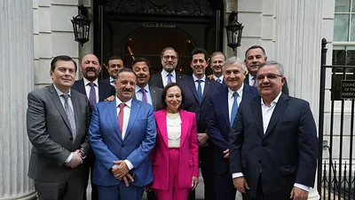 "Wado" De Pedro y los gobernadores del Norte Grande cerraron su gira por EEUU "Wado" De Pedro y los gobernadores del Norte Grande cerraron su gira por EEUU