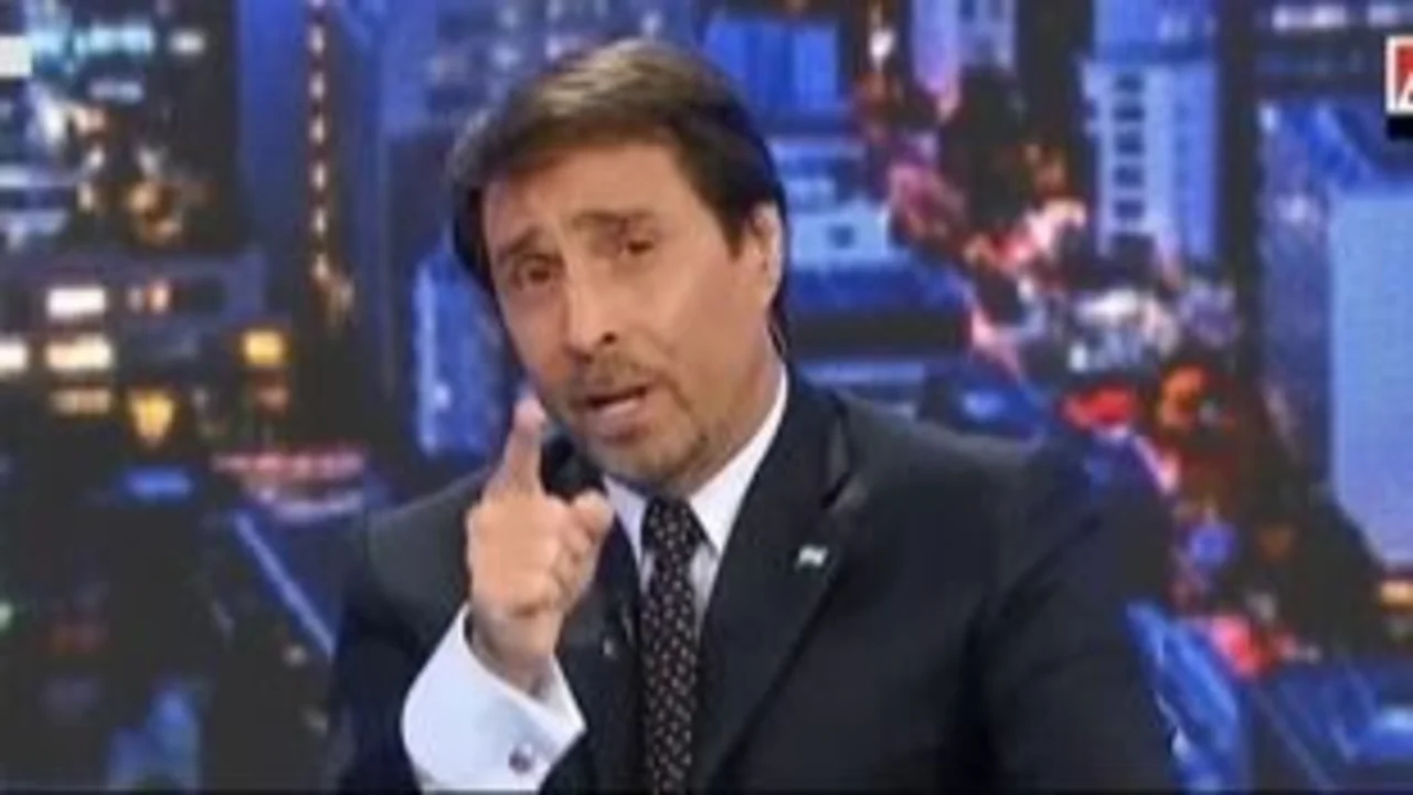 Eduardo Feinmann enojado amenazó a otra persona en redes