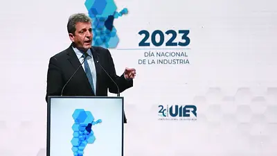 Sergio Massa en el Día de la Industria de la UIA Sergio Massa en el Día de la Industria de la UIA