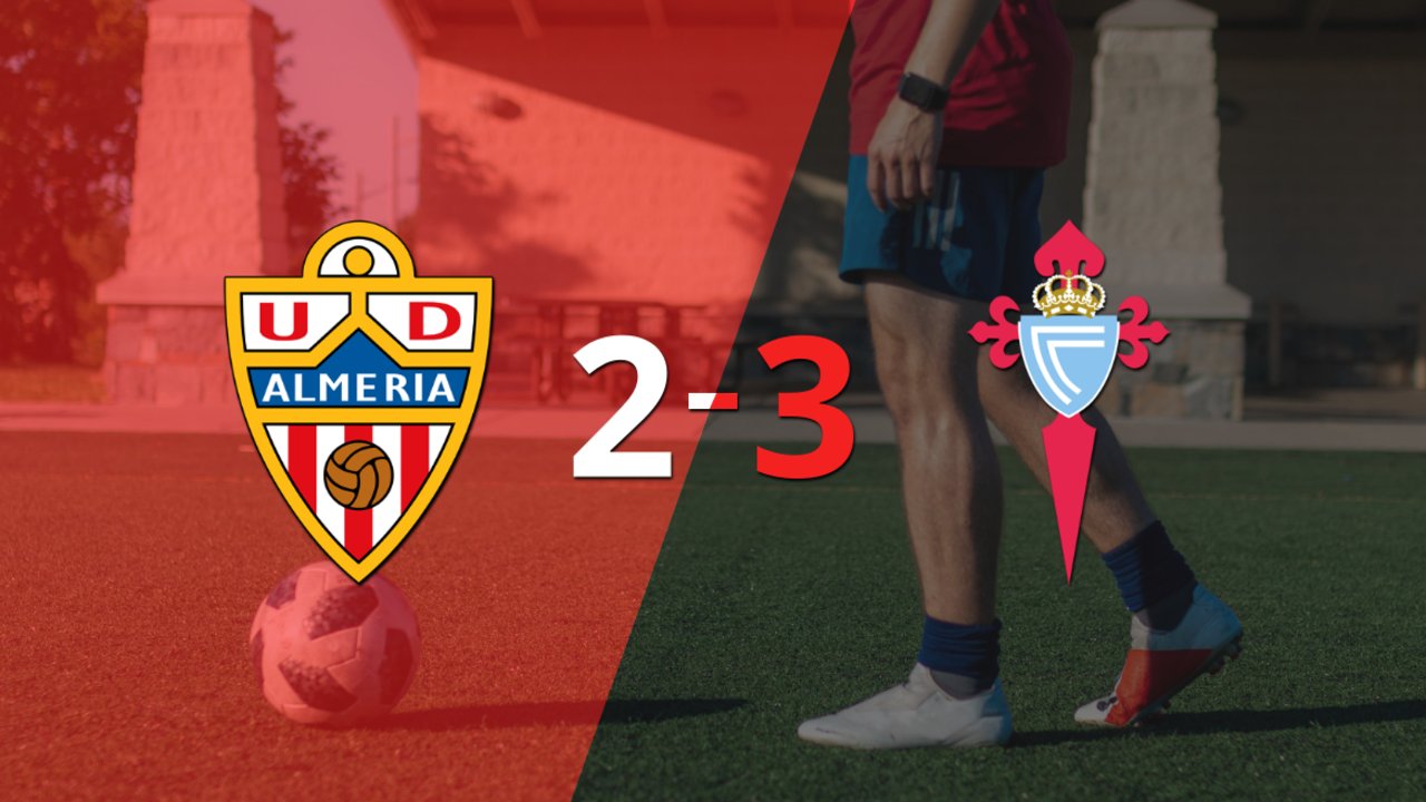 Muchas emociones en el triunfo de Celta sobre Almería