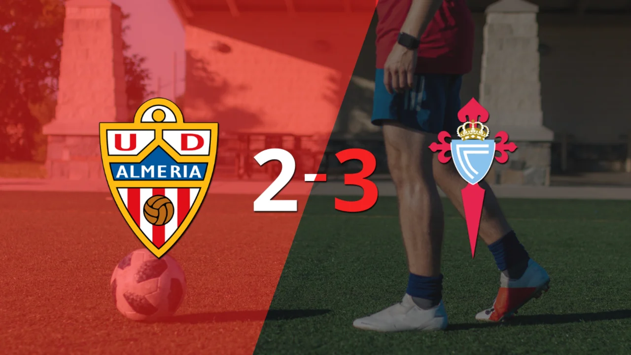 Muchas emociones en el triunfo de Celta sobre Almería