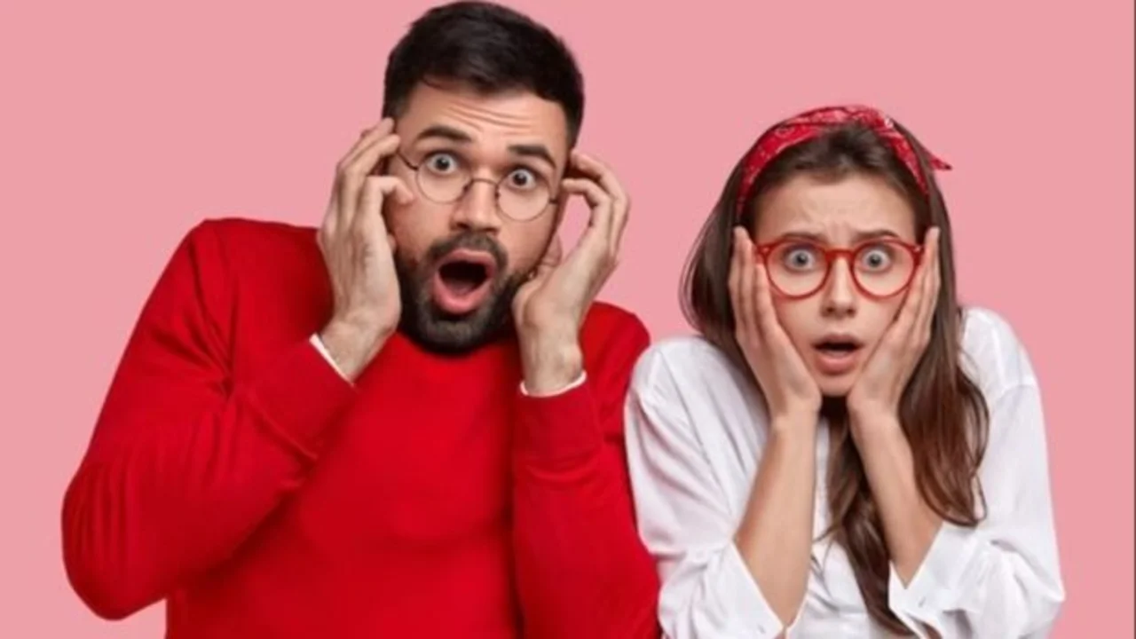 Personas asustadas
