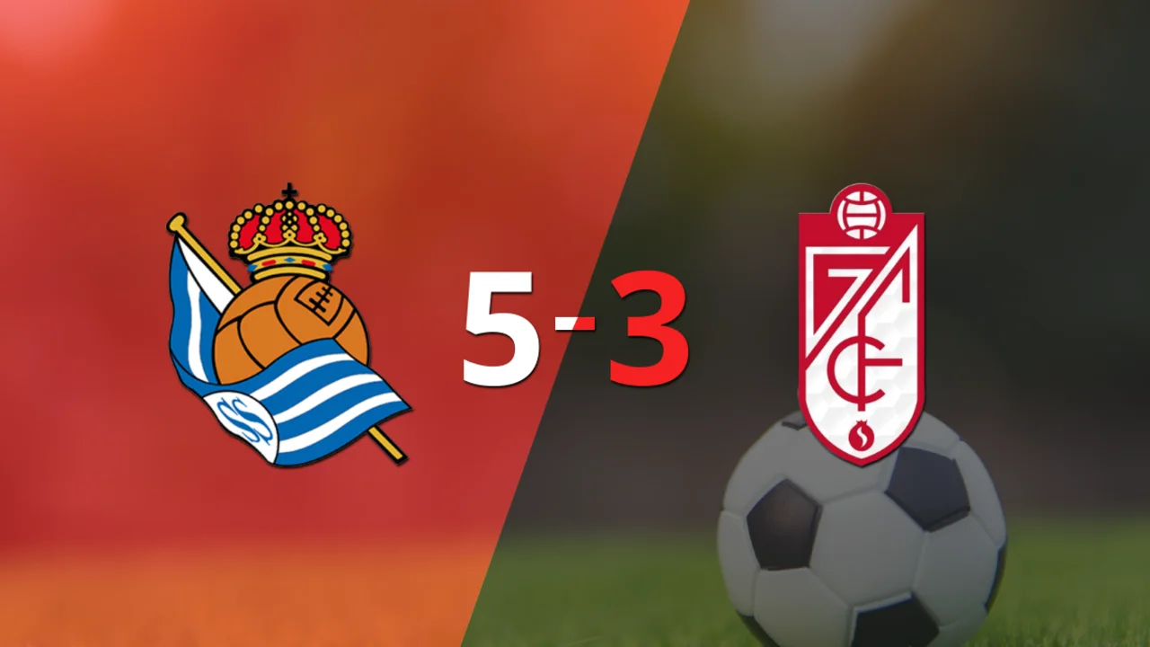 Doblete de Takefusa Kubo guió el triunfo de Real Sociedad sobre Granada