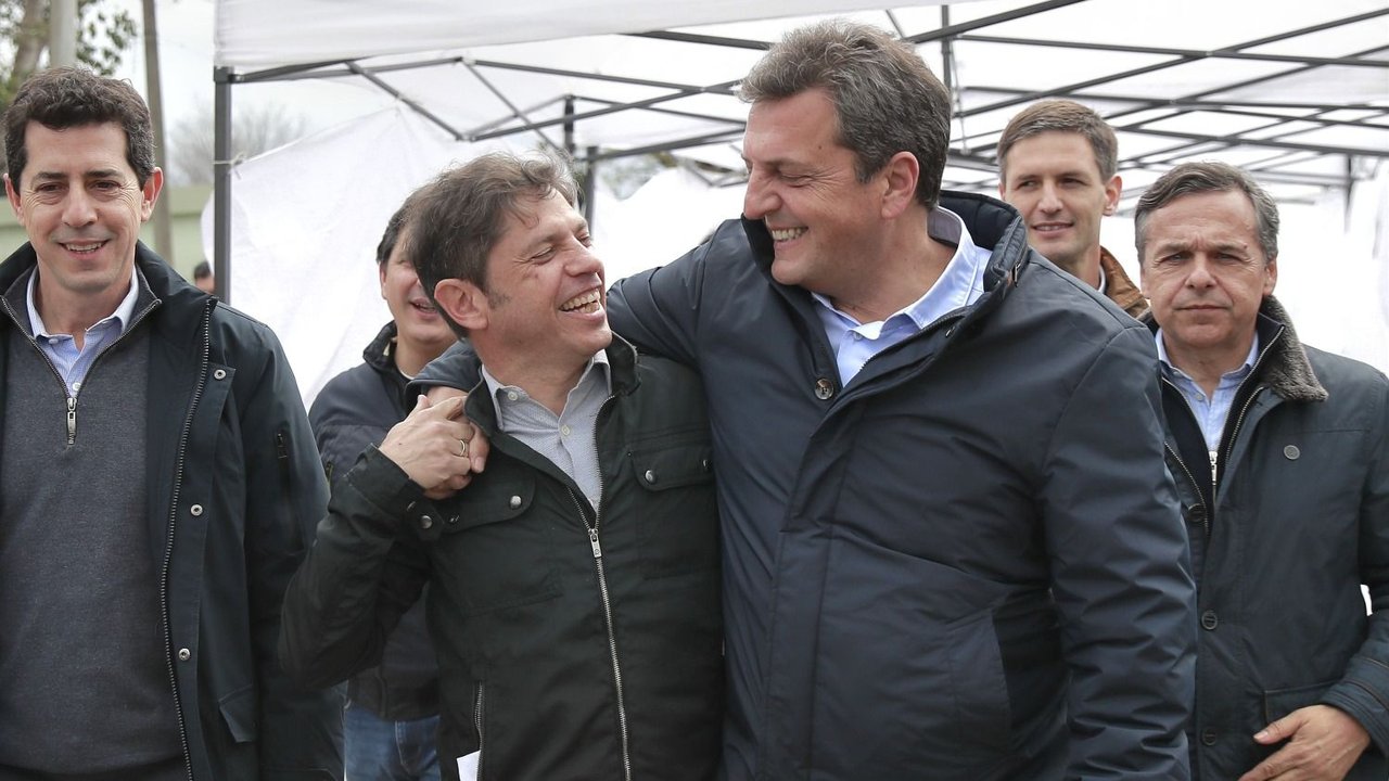 Sergio Massa y Axel Kicillof