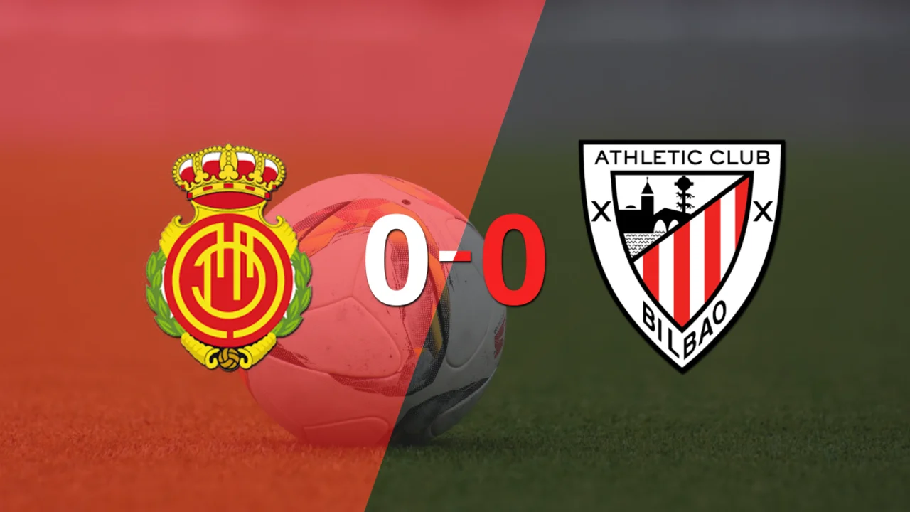 Cero a cero terminó el partido entre Mallorca y Athletic Bilbao