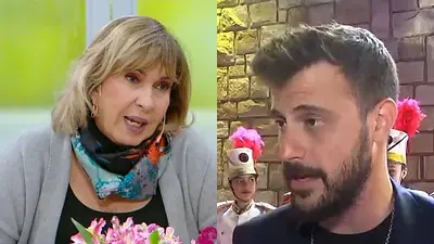 Georgina Barbarossa y Diego Leuco Georgina Barbarossa y Diego Leuco