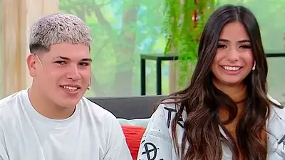 Thiago Medina y Daniela Celis. Thiago Medina y Daniela Celis.