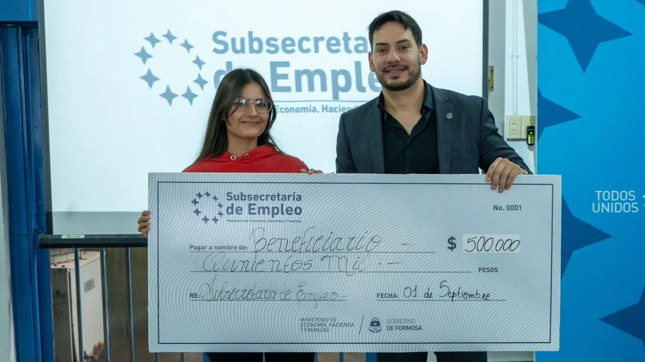 Formosa pone en marcha el Plan Despegar y ayuda a emprendedores 