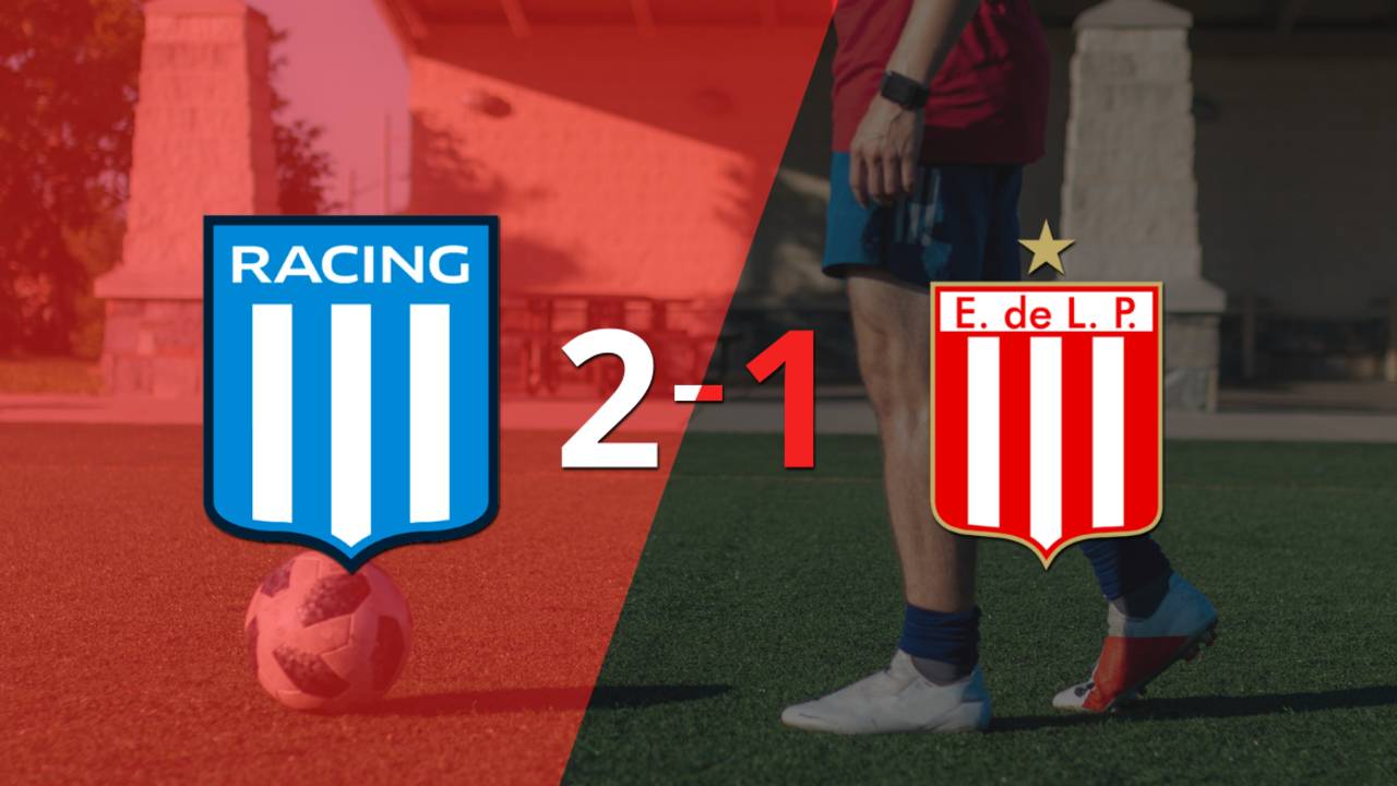 Racing Club le ganó a Estudiantes en su casa por 2-1