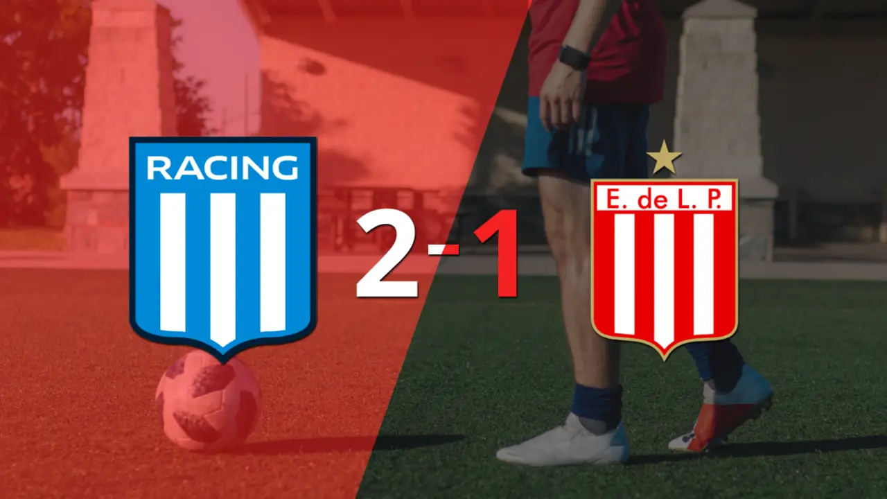 Racing Club le ganó a Estudiantes en su casa por 2-1