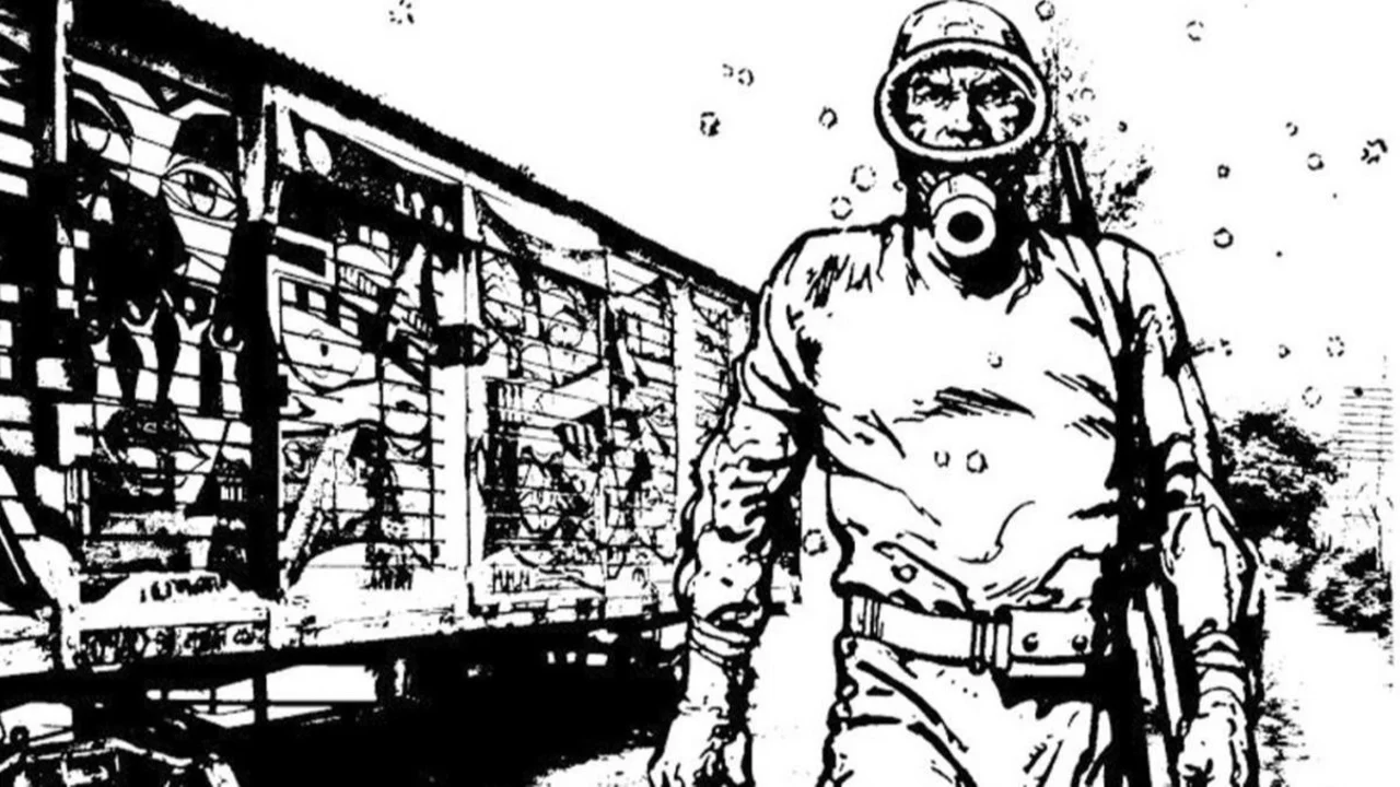 Imagen del cómic creado por Héctor Germán Oesterheld 