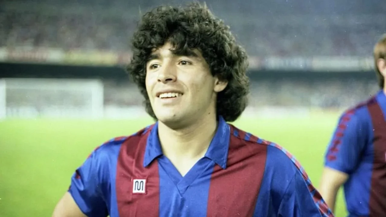 Debut de Diego Armando Maradona en el FC. Barcelona 