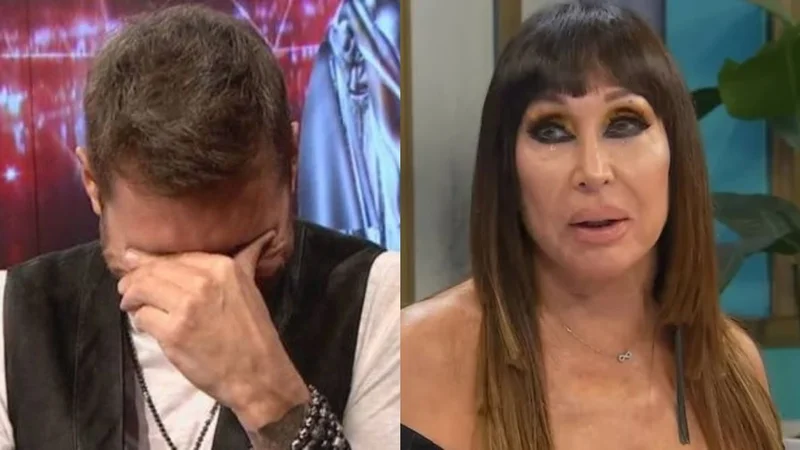 Marcelo Tinelli. Moria Casán