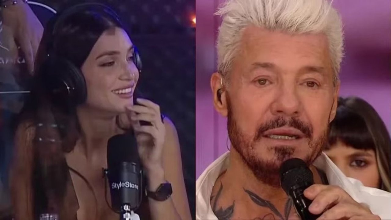 Marcelo Tinelli Zaira Nara