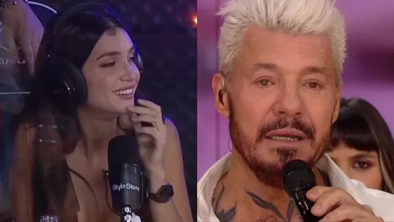 Marcelo Tinelli Zaira Nara