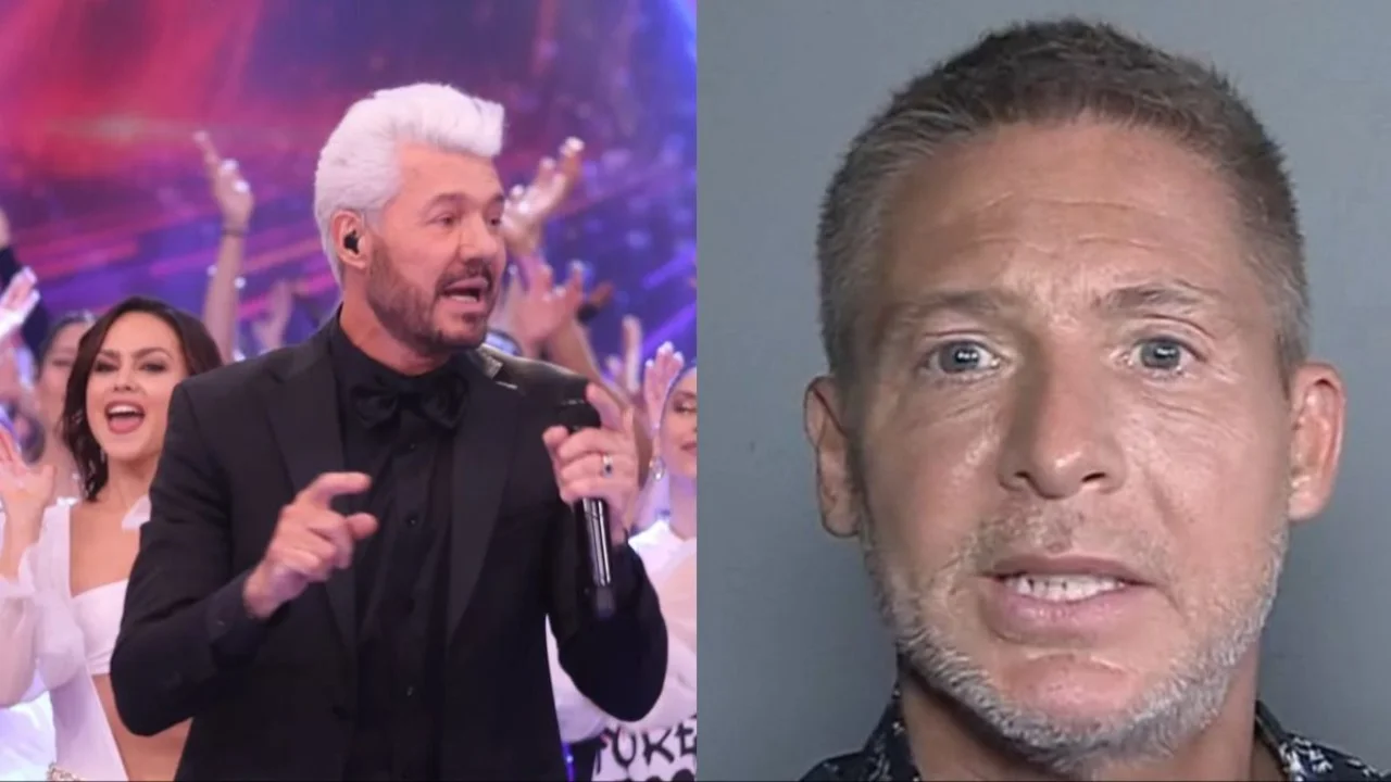 Marcelo Tinelli y Adrián Suar. 