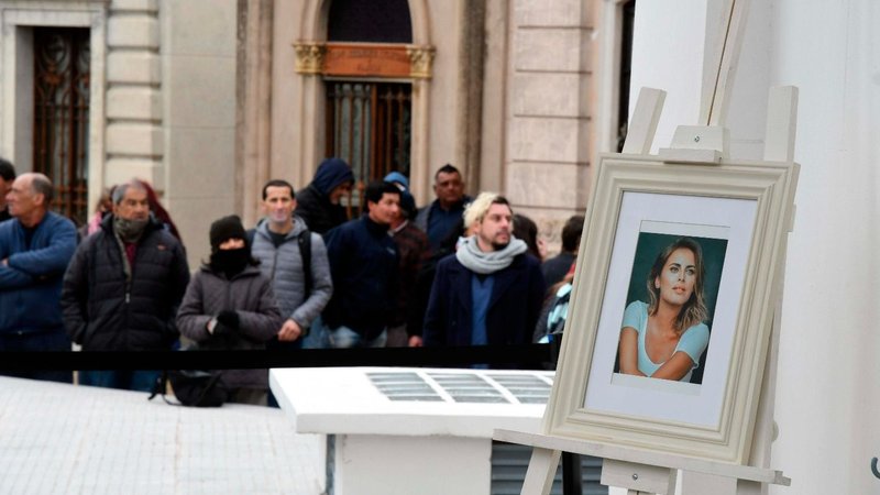 Así fue la despedida a Silvina Luna en el Cementerio de Chacarita