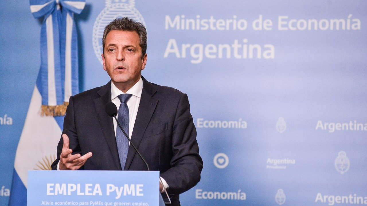 Sergio Massa anunció un paquete de alivio para las pymes: buscan crear empleo para menores de 25 años