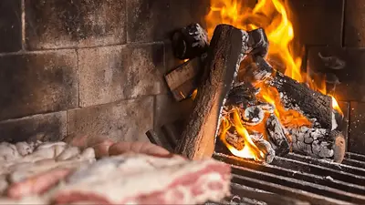 Prender fuego asado Prender fuego asado