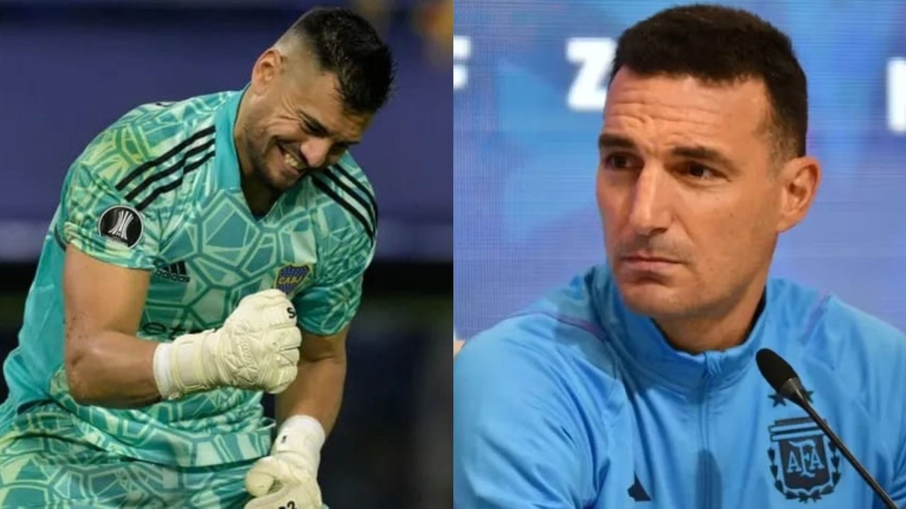 Sergio "Chiquito" Romero Lionel Scaloni Selección Argentina