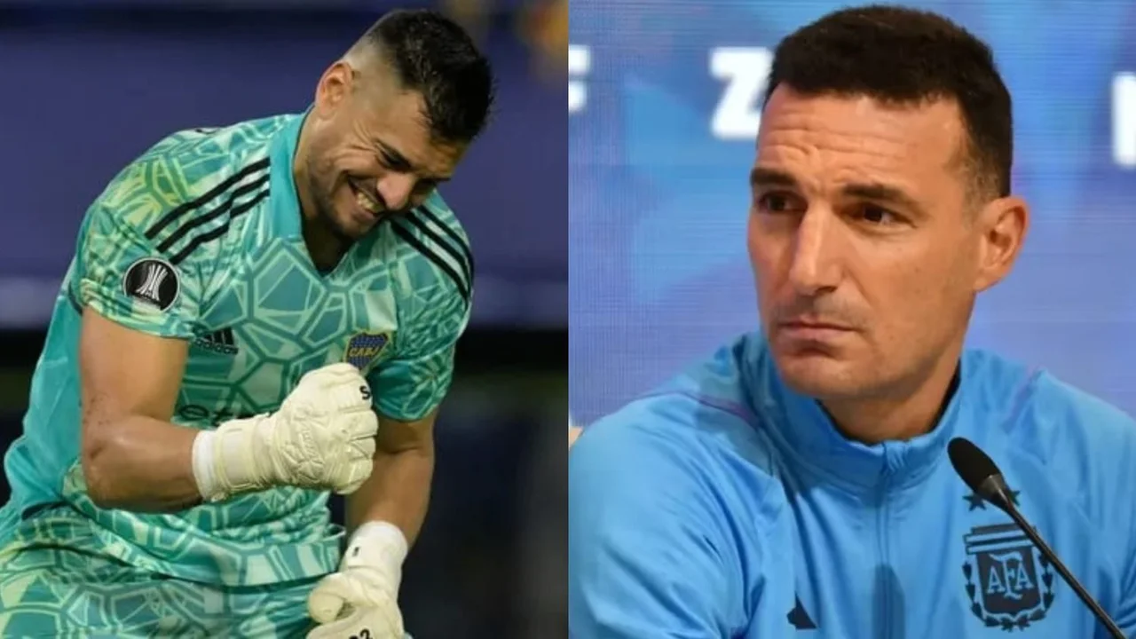 Sergio "Chiquito" Romero Lionel Scaloni Selección Argentina
