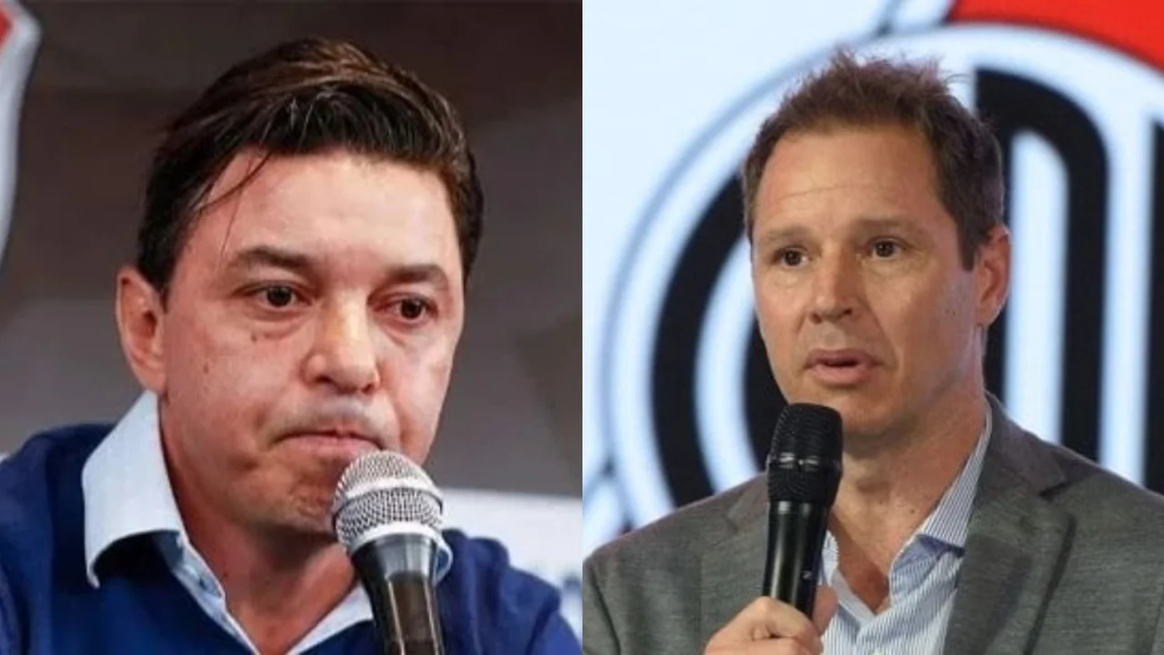 River Plate, Marcelo Gallardo, Martín Demichelis. 