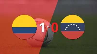 Apretada victoria de Colombia frente a Venezuela Apretada victoria de Colombia frente a Venezuela